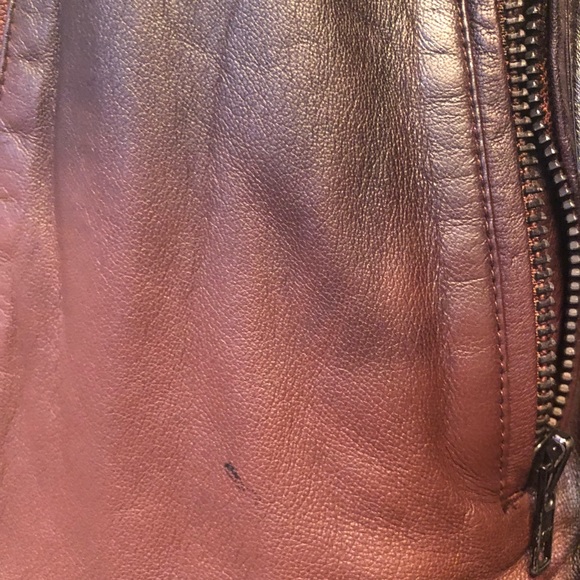 100% genuine leather ombré jacket ! - Picture 4 of 5